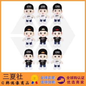 代购『三夏社』EXO 官方周边 EXO DOLL 手办公仔玩偶