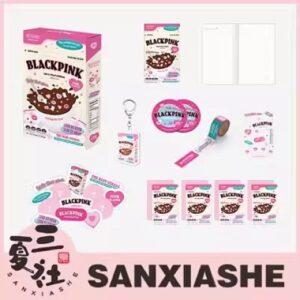 现货『三夏社』BLACKPINK 官方周边 2023 DEBUT CEREAL DECO KIT