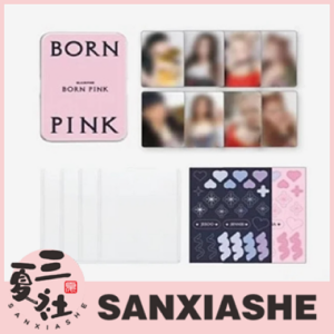 现货『三夏社』BLACKPINK BORNPINK 官方周边 铁盒小卡套装 小卡组
