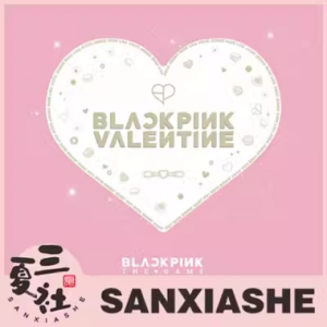 【现货/首批】BLACKPINK 官方周边 The Game 小卡组 Valentine情人节版