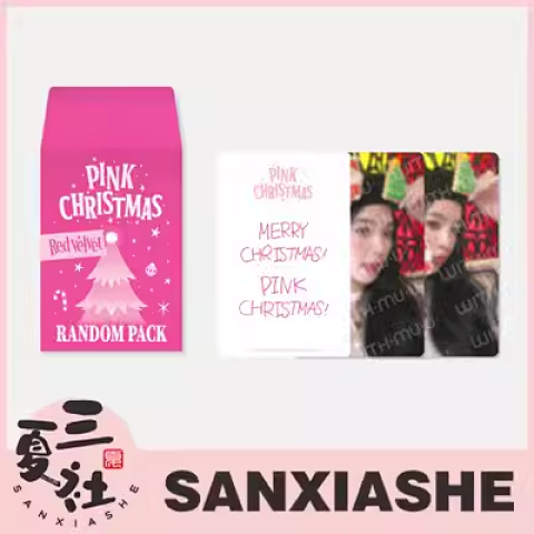 【现货】Red Velvet 2023 PINK CHRISTMAS 随机圣诞卡