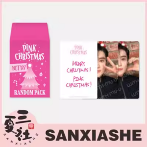 【现货】NCT 127 周边 2023 PINK CHRISTMAS 随机圣诞卡