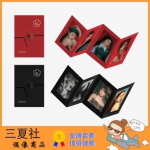 全款『三夏社』JISOO 金智秀 SOLO ME 官方周边 FOLDER 小卡卡夹组