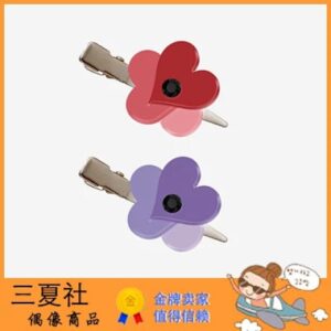 预定『三夏社』JISOO 金智秀 SOLO ME 官方周边 MINI PIN 迷你夹子