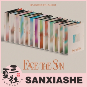 现货『三夏社』SEVENTEEN 正规4 Face the Sun CARAT ver. 克拉盘（版本随机）