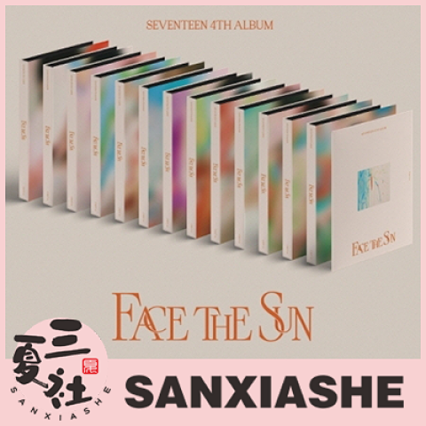 现货『三夏社』SEVENTEEN 正规4 Face the Sun CARAT ver. 克拉盘（版本随机）