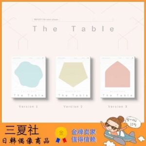 代购『三夏社』NUEST The Table 版本可选 特典徽章