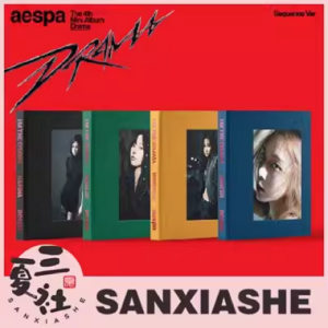 国内现货『三夏社』aespa 迷你4 Drama [Sequence Ver]